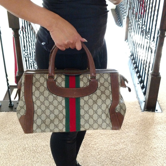Gucci Handbags - Poor Condition Authentic Vintage Gucci Boston Bag